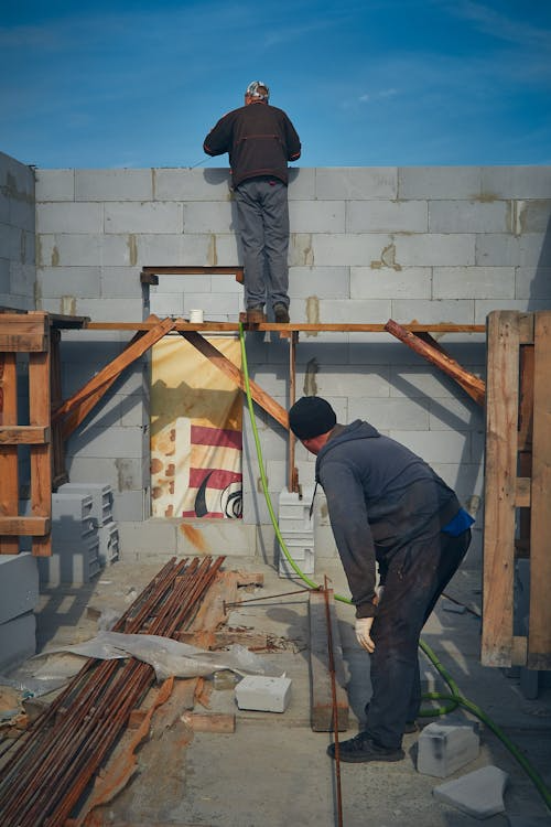Illustration of Roof Slab Casting & Curing